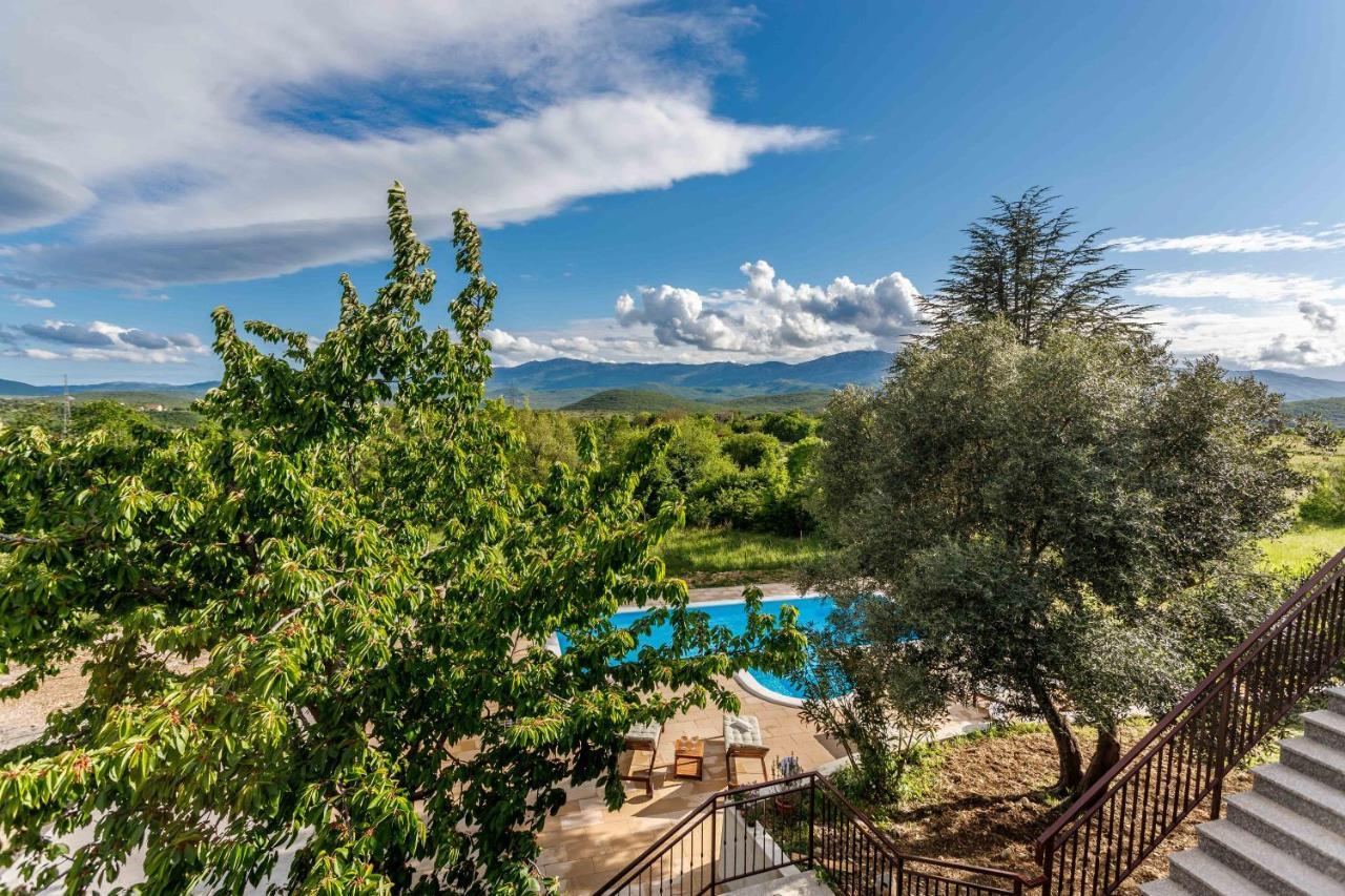 Casa Di Oliva-House With Heated Pool & Jacuzzi In Trilj, Croatia Exterior foto